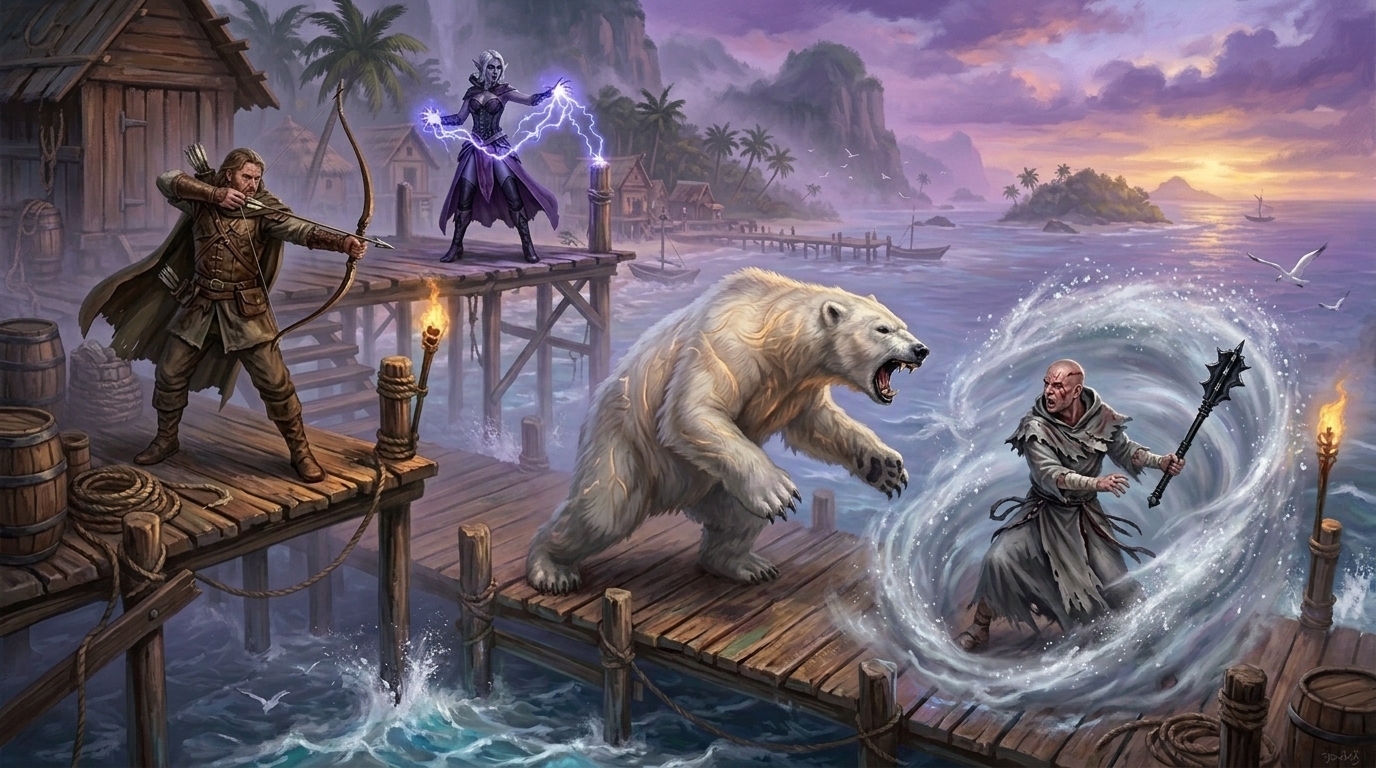 Session 11: The Battle of the Stilt Docks & The Miracle at the Brink